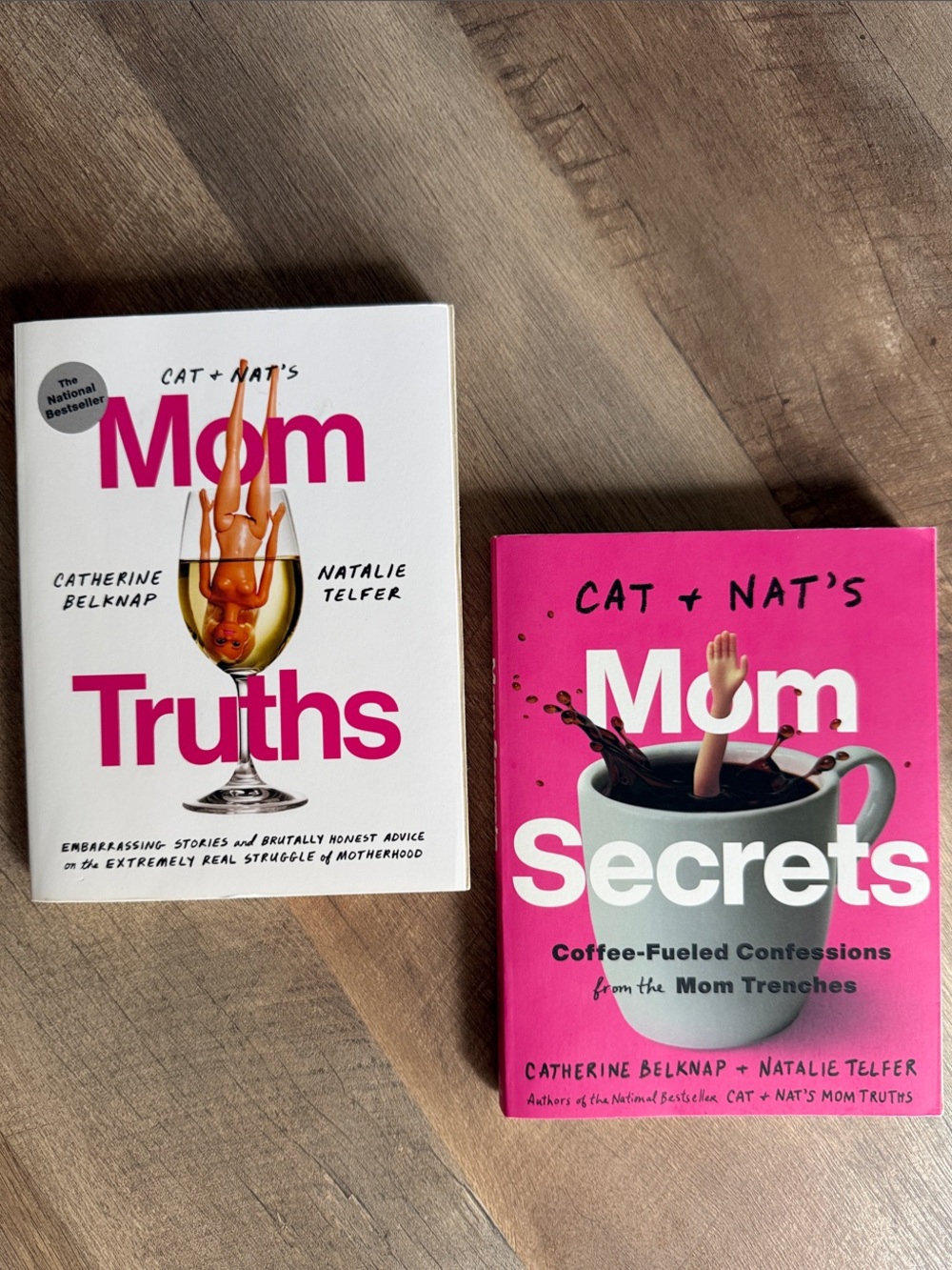 Mom Secrets Mom Truths book set Cat & Nat
